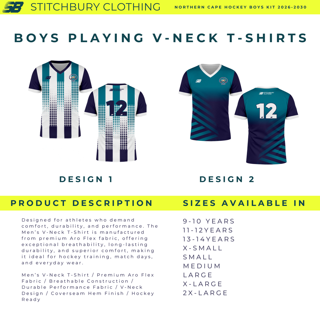 BOYS KIT l Northern Cape Hockey 2026-2030