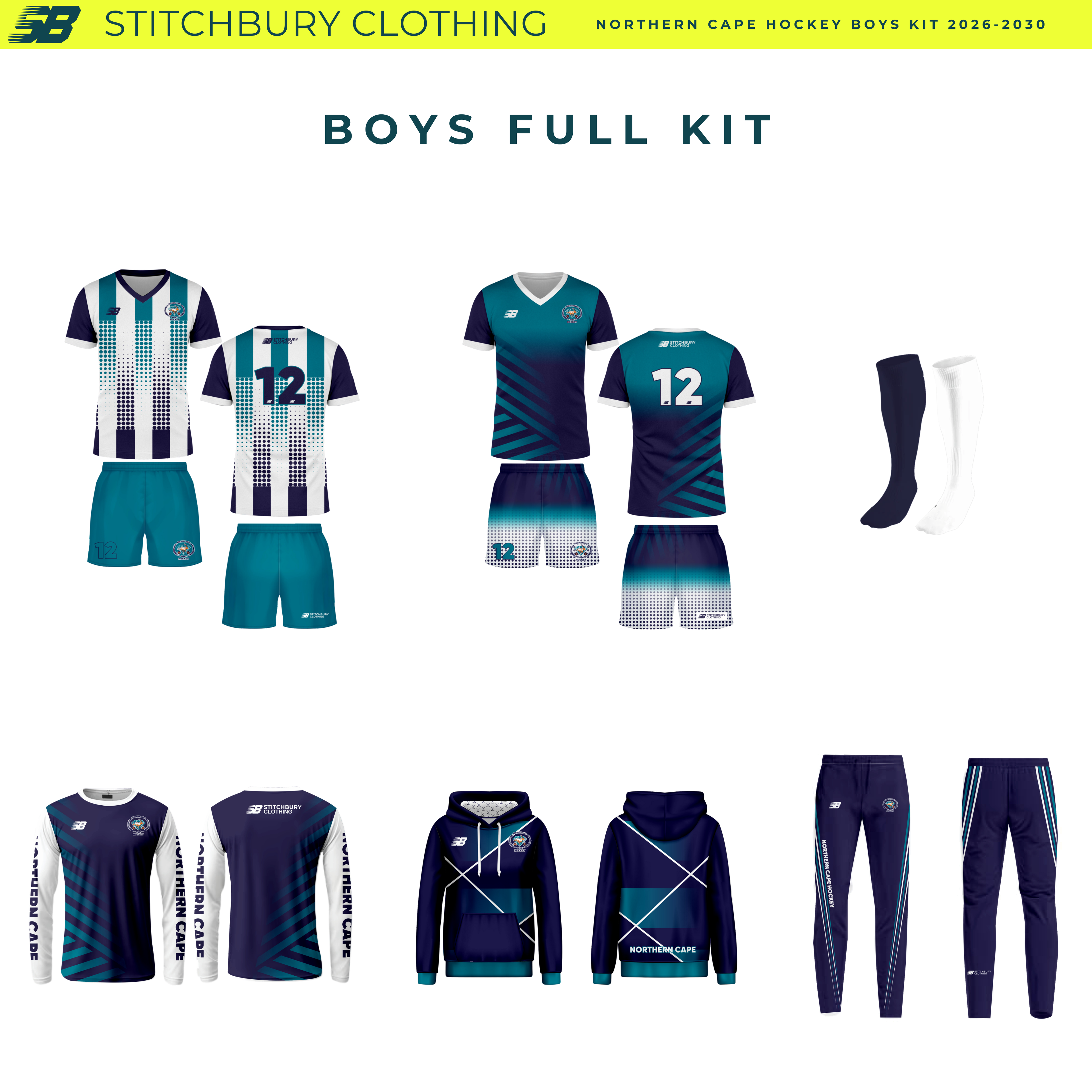 BOYS KIT l Northern Cape Hockey 2026-2030