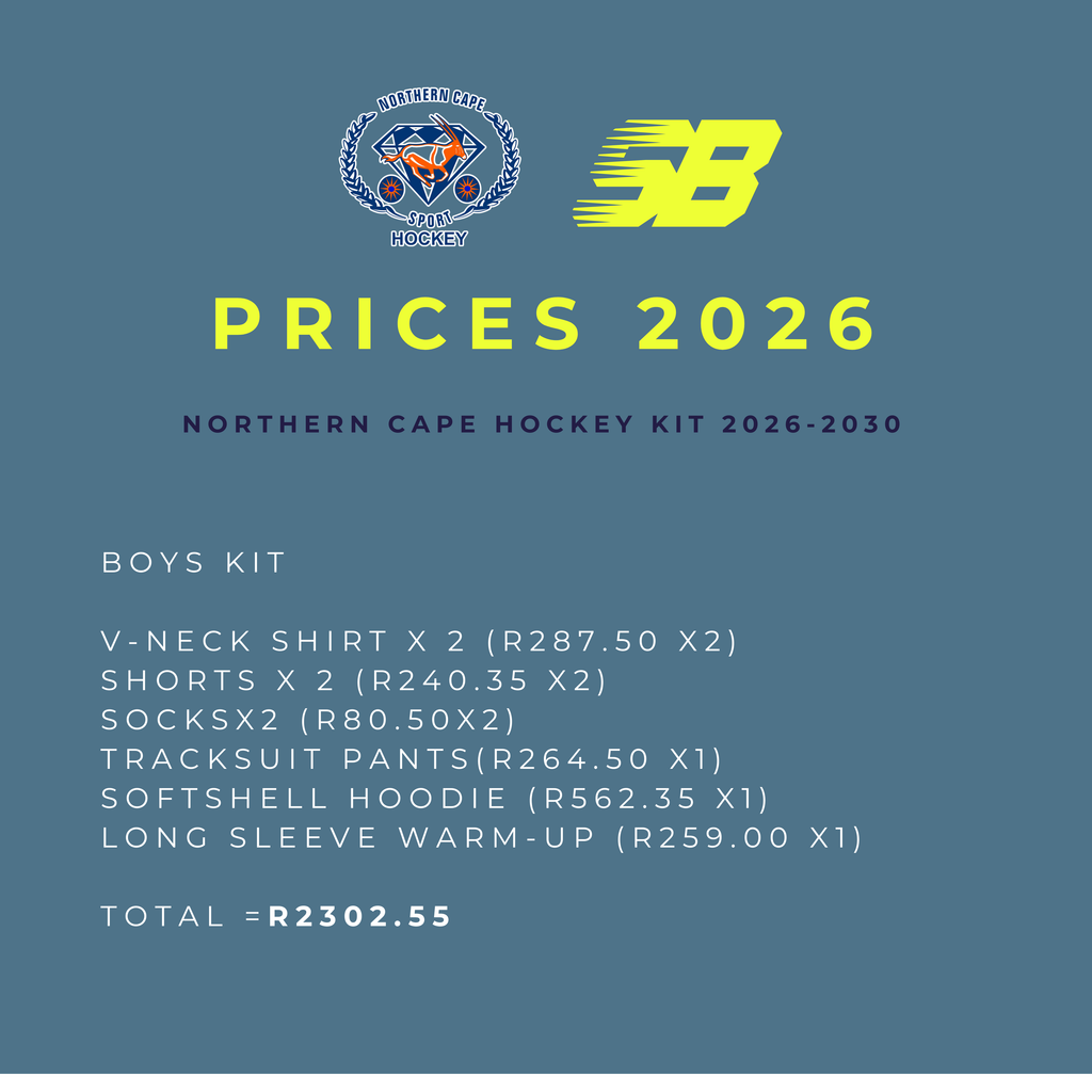 BOYS KIT l Northern Cape Hockey 2026-2030